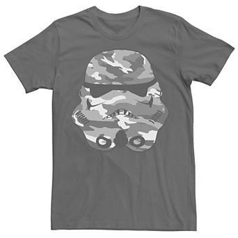 Men's Star Wars Stormtrooper Camo Helmet Tee