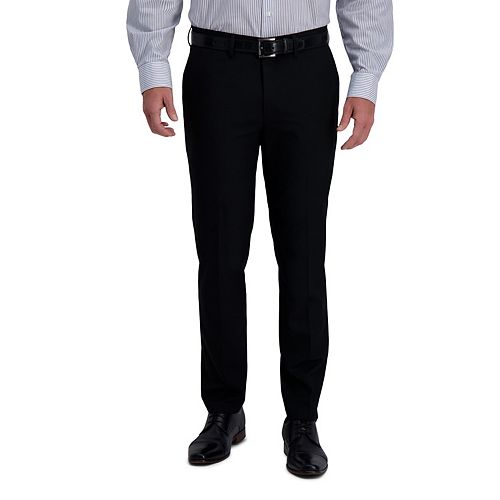 Men's Haggar® Solid 4-Way Stretch Slim Fit Dress Pant