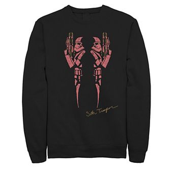 Men's Star Wars The Rise of Skywalker Sith Trooper Inkblot Sweatshirt