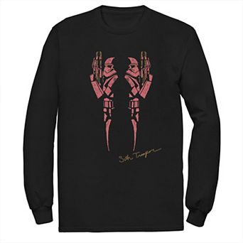 Men's Star Wars The Rise of Skywalker Sith Trooper Inkblot Tee