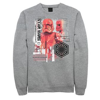 Men's Star Wars The Rise of Skywalker Sith Trooper Schematic Sweatshirt