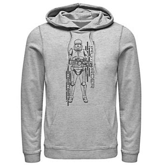 Men's Star Wars The Rise of Skywalker First Order Sith Pullover Hoodie