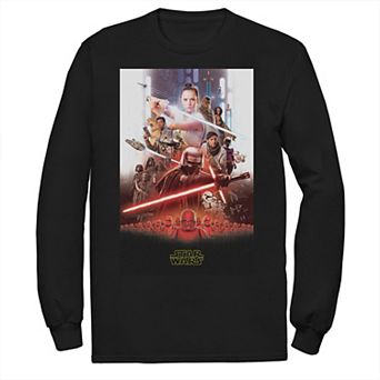 Men's Star Wars The Rise of Skywalker Epic Poster Long Sleeve Graphic Tee