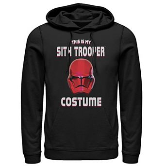 Men's Star Wars The Rise of Skywalker Halloween Sith Trooper Costume Graphic Hoodie