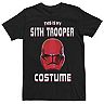 Men's Star Wars The Rise of Skywalker Halloween Sith Trooper Costume Graphic Tee