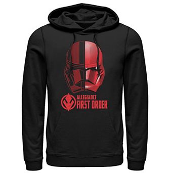 Men's Star Wars The Rise of Skywalker Sith Trooper Dual Helmet Graphic Hoodie