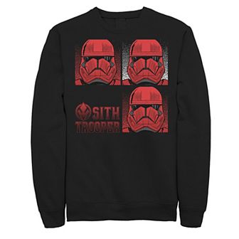 Men's Star Wars The Rise of Skywalker Sith Trooper Panels Fleece Graphic Top