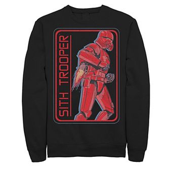 Men's Star Wars The Rise of Skywalker Sith Trooper Rocket Fleece Graphic Top