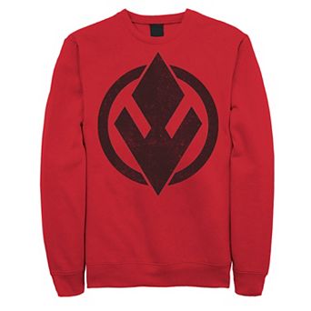 Men's Star Wars The Rise of Skywalker Sith Trooper Logo Fleece Graphic Top