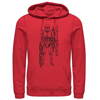 Men's Star Wars The Rise of Skywalker Sith Trooper Logo Graphic Hoodie