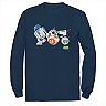 Men's Star Wars The Rise of Skywalker Droid Party Long Sleeve Graphic Tee