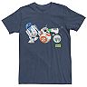 Men's Star Wars The Rise of Skywalker Droid Party Graphic Tee