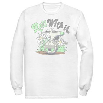 Men's Star Wars The Rise of Skywalker D-0 Roll With It Long Sleeve Graphic Tee