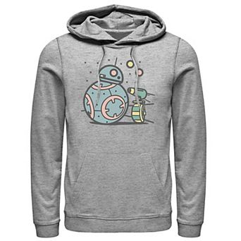 Men's Star Wars The Rise of Skywalker Droid Cuties Graphic Hoodie