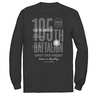 Men's Star Wars The Rise of Skywalker Dark Side Recruitment Long Sleeve Graphic Tee