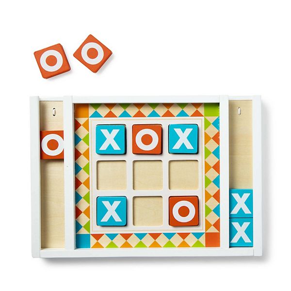 Melissa Doug Wooden Tic Tac Toe Board Game