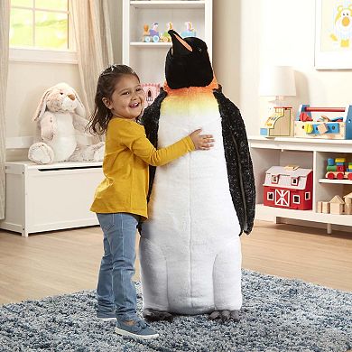 Melissa & Doug Giant Lifelike Plush Emperor Penguin
