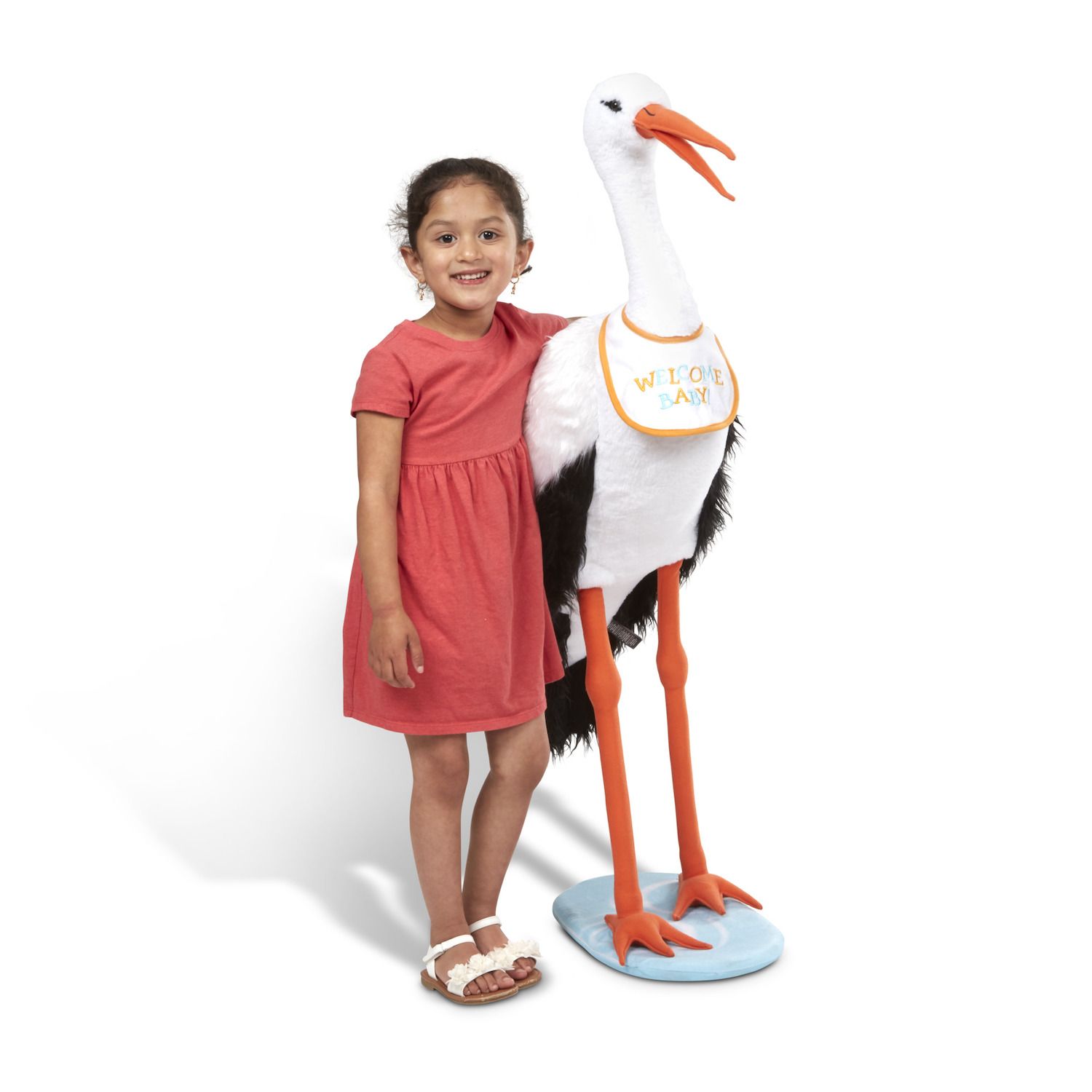 melissa and doug plush flamingo