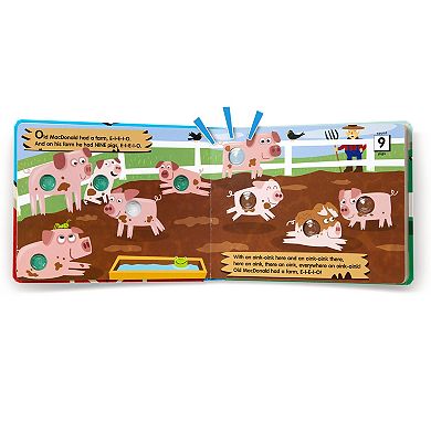 Melissa & Doug Children's Book - Poke-a-Dot: Old MacDonald's Farm