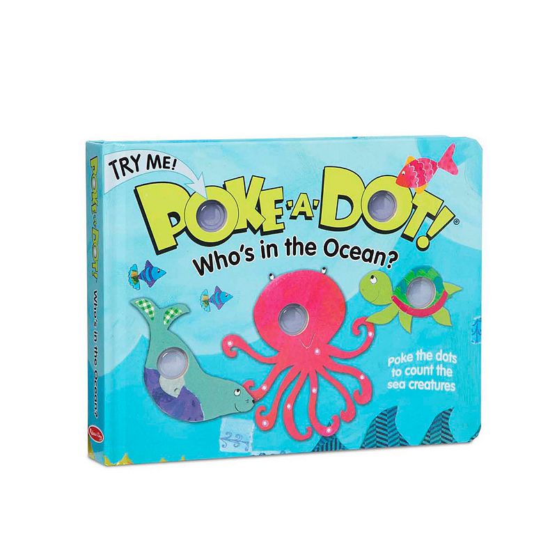 Melissa and Doug Poke-a-Dot - Who's in the Ocean