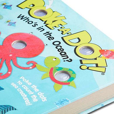 Melissa & Doug Children's Book - Poke-a-Dot: Who's in the Ocean