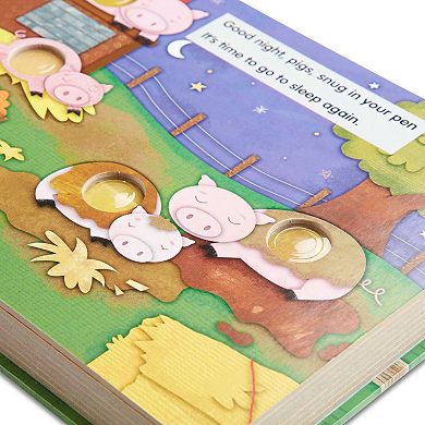 Melissa & Doug Children's Book - Poke-a-Dot: Goodnight, Animals