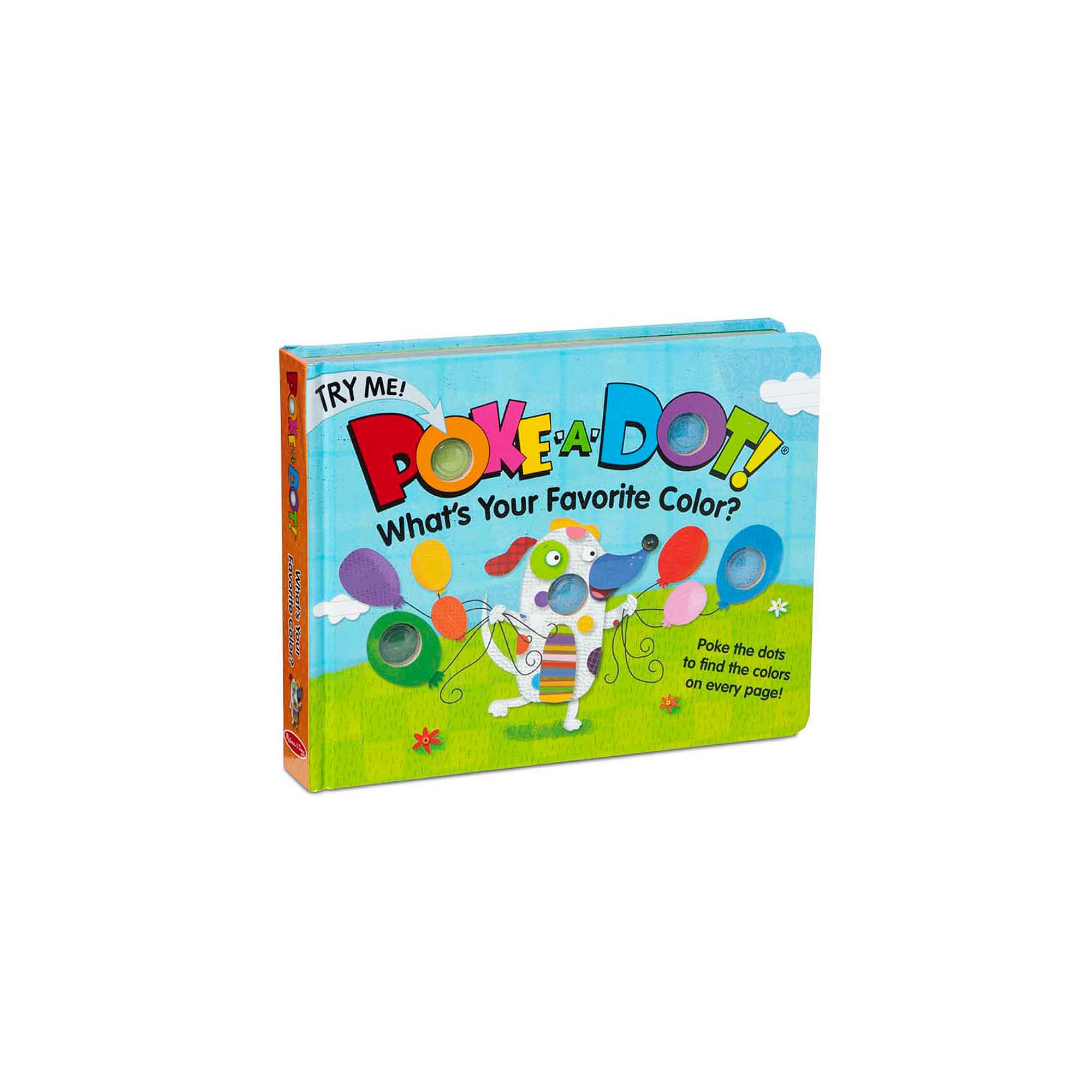 Melissa & Doug Childrens Book - Poke-a-Dot: Whats Your Favorite Color, Mu
