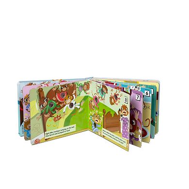 Melissa & Doug Children's Book - Poke-a-Dot: 10 Little Monkeys