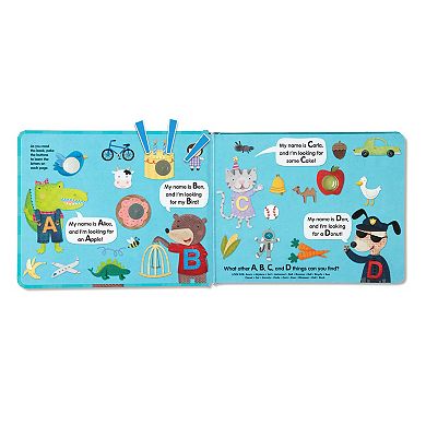 Melissa & Doug Children's Book - Poke-a-Dot: An Alphabet Eye Spy