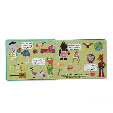 Melissa & Doug Children's Book - Poke-a-Dot: An Alphabet Eye Spy