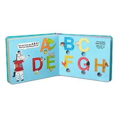 Melissa & Doug Children's Book - Poke-a-Dot: An Alphabet Eye Spy