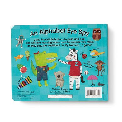 Melissa & Doug Children's Book - Poke-a-Dot: An Alphabet Eye Spy