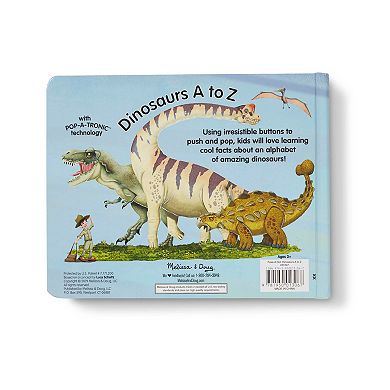 Melissa & Doug Children's Book - Poke-A-Dot: Dinosaurs A to Z