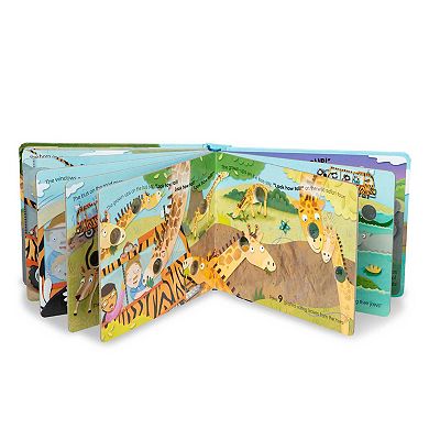 Melissa & Doug Children's Book - Poke-A-Dot: The Wheels on the Bus Wild Safari