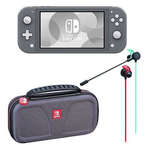 Nintendo Switch Lite Bundle with Earbuds &amp; Case