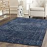 RugSmith Denim Helix Distressed Transitional Area Rug