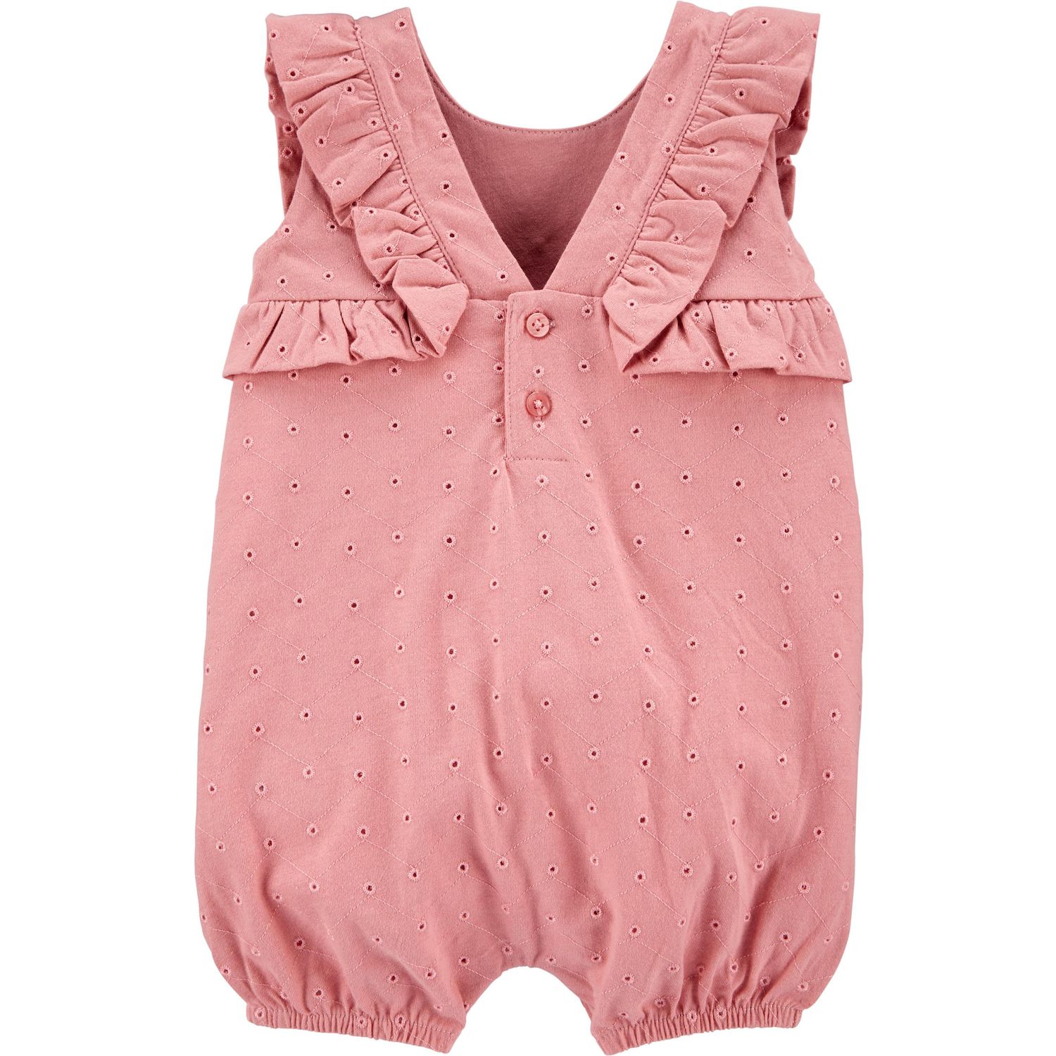 eyelet romper baby