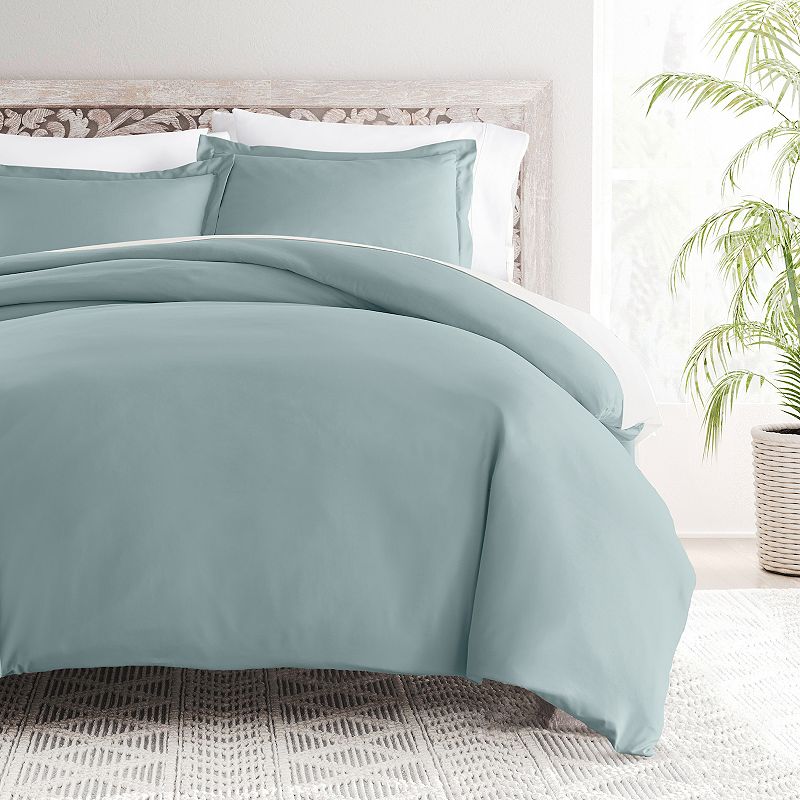 Home Collection Premium Ultra Soft Duvet Cover Set, Blue, Twin