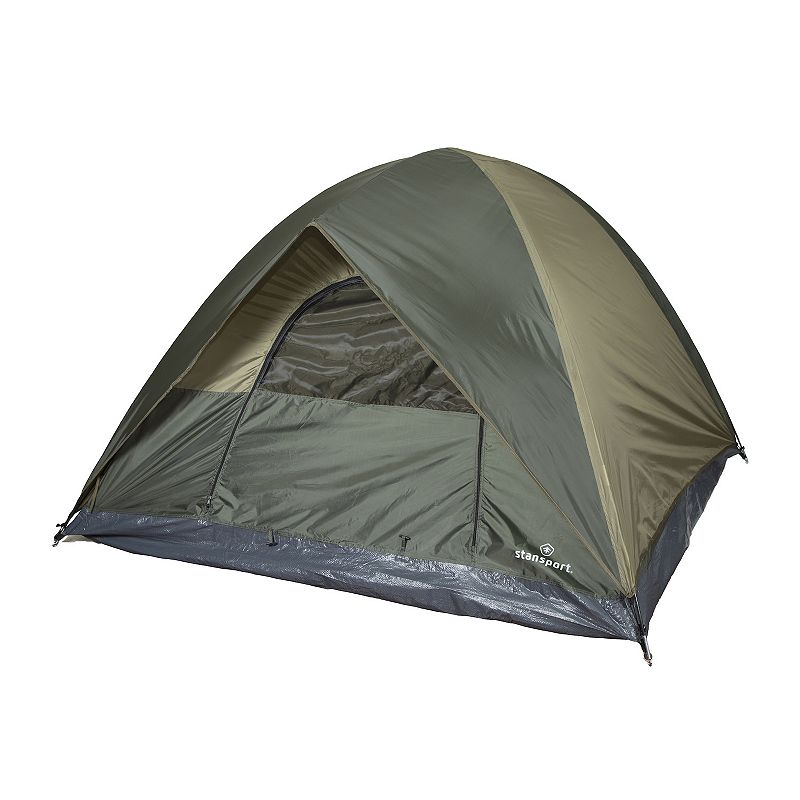 Stansport Trophy Hunter 3-Person Tent, Green