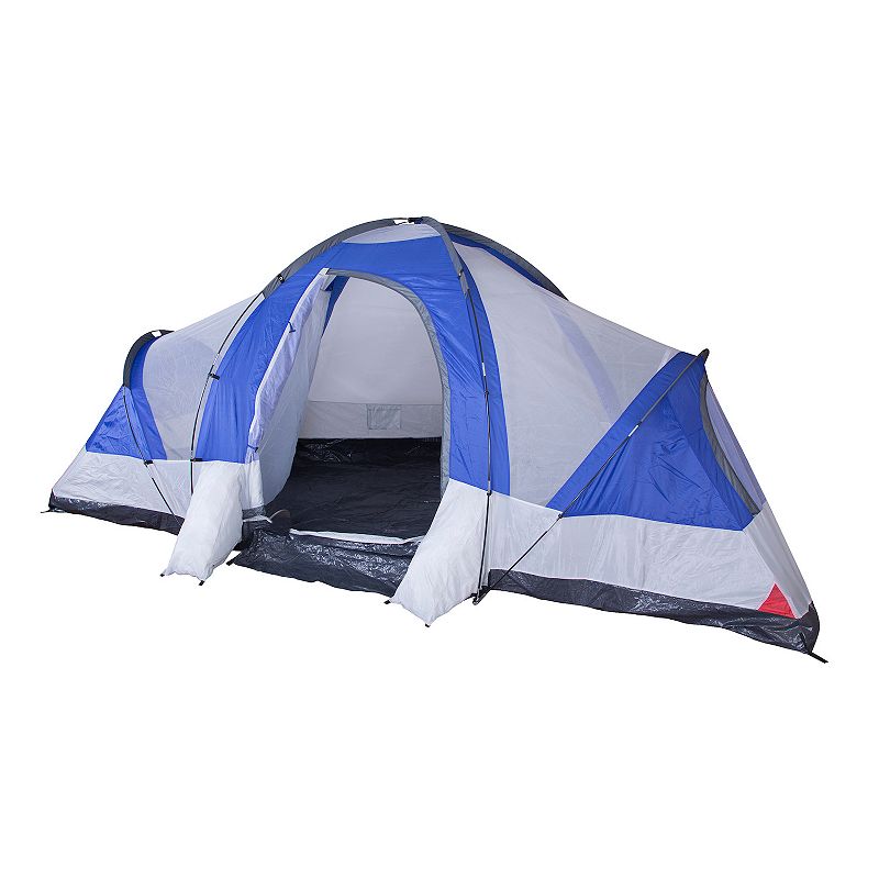 Stansport Grand 18 3-Room Dome Tent, Blue