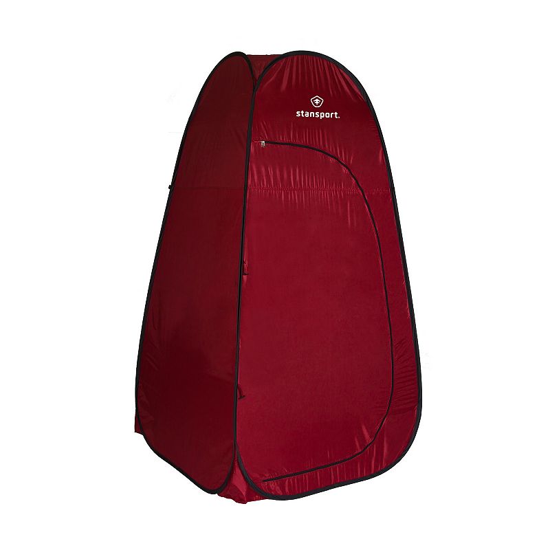 Stansport Pop-Up Privacy Shelter, Red