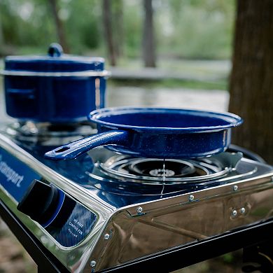 Stansport Gourmet 2-Burner Propane Stove With Stand