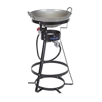Stansport 1-Burner Outdoor Stove With Wok