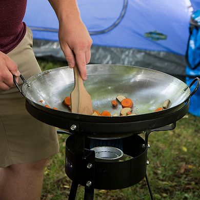 Stansport 1-Burner Outdoor Stove With Wok