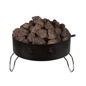 Stansport Propane Fire Pit With Lava Rocks