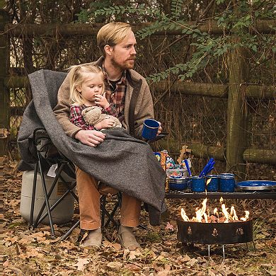 Stansport Propane Fire Pit With Lava Rocks