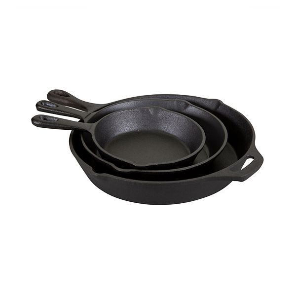 Stansport Cast Iron 6 Piece Cookware Set Stansport Cast Iron 6 Piece Cookware Set