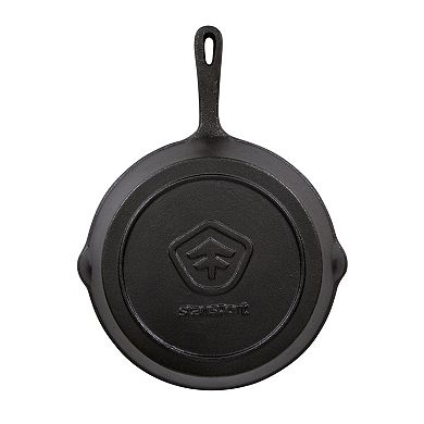 Stansport 3-pc. Pre-Seasoned Cast-Iron Frying Pan Set