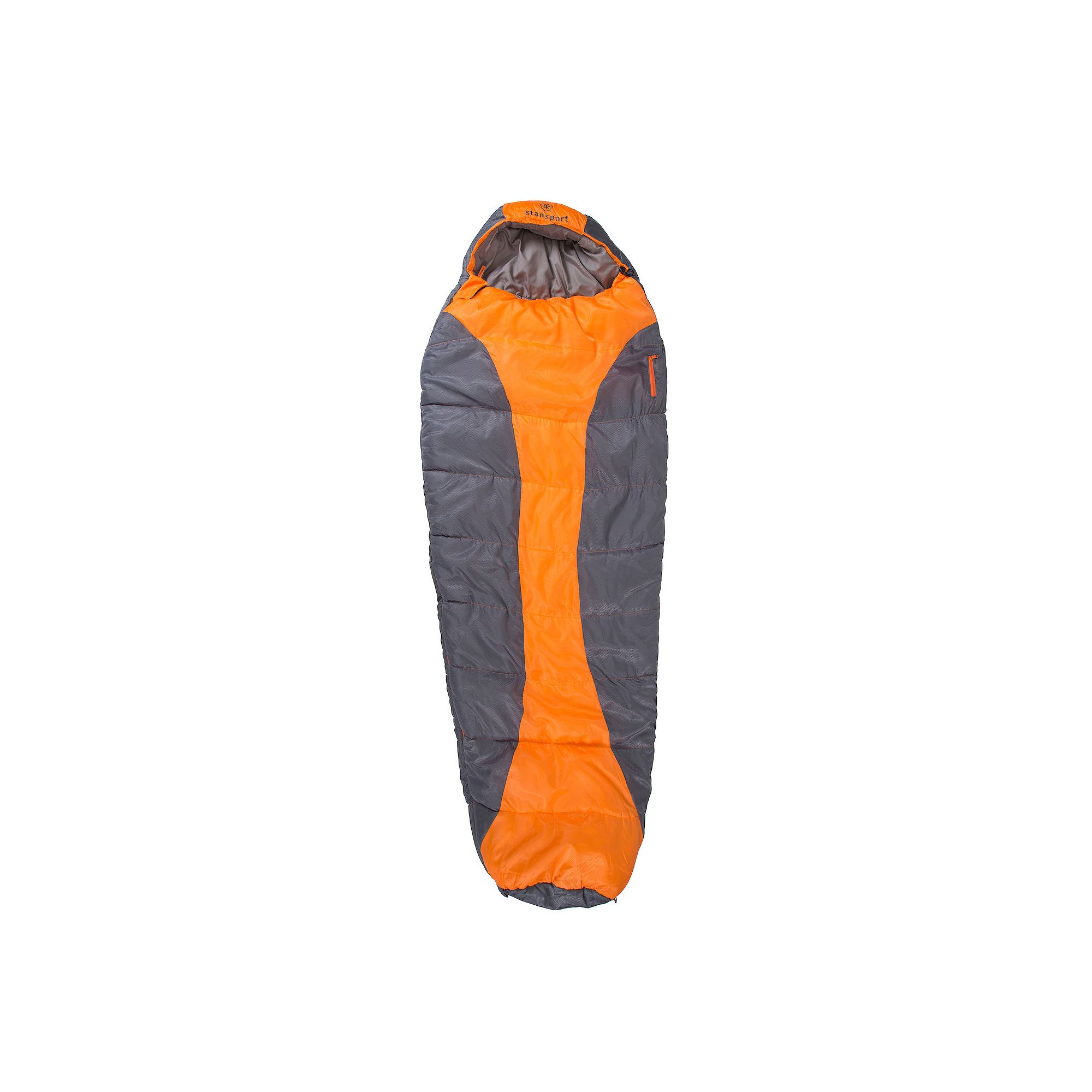 Stansport Glacier Mummy Sleeping Bag, Orange
