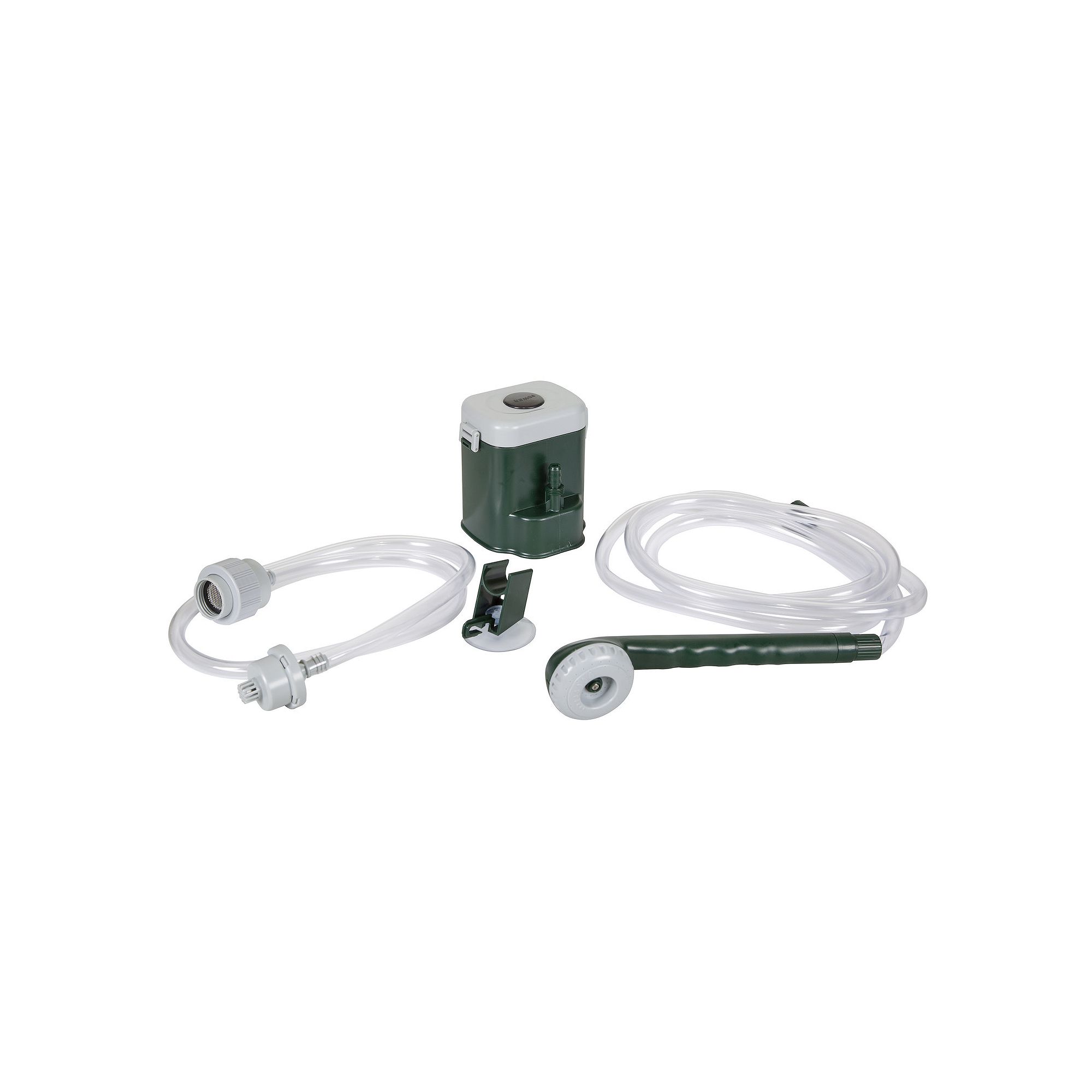 Stansport Battery-Powered Portable Shower, White